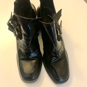 Zara block heel shoes